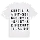 Curtil-Saint-Seine ordlek t-shirt