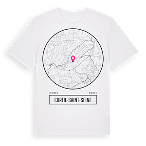 Curtil-Saint-Seine t-shirt – ekologisk bomull t-shirt från Pinshirt