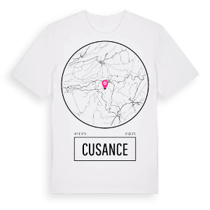 Cusance t-shirt – ekologisk bomull t-shirt från Pinshirt