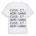 Cuse-et-Adrisans ordlek t-shirt