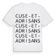 Cuse-et-Adrisans ordlek t-shirt