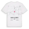 Cussy-le-Châtel karta t-shirt