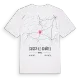 Cussy-le-Châtel karta t-shirt