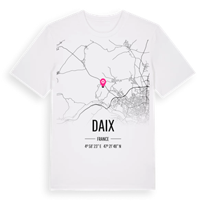 Daix karta t-shirt – ekologisk bomull t-shirt från Pinshirt