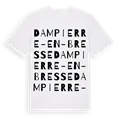 Dampierre-en-Bresse ordlek t-shirt