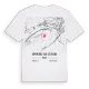 Dampierre-sur-le-Doubs karta t-shirt