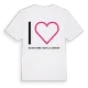 Jag älskar Dampierre-sur-le-Doubs t-shirt stort tryck