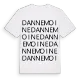 Dannemoine ordlek t-shirt