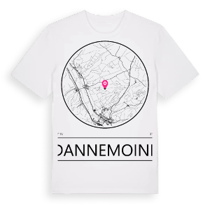 Dannemoine t-shirt – ekologisk bomull t-shirt från Pinshirt
