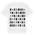 Darbonnay ordlek t-shirt