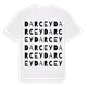 Darcey ordlek t-shirt