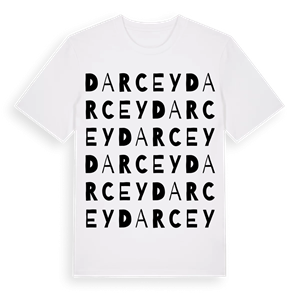 Darcey ordlek t-shirt – ekologisk bomull t-shirt från Pinshirt