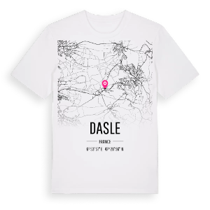 Dasle karta t-shirt – ekologisk bomull t-shirt från Pinshirt