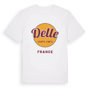 Delle cirkel t-shirt – ekologisk bomull t-shirt från Pinshirt