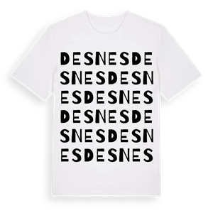 Desnes ordlek t-shirt – ekologisk bomull t-shirt från Pinshirt