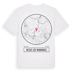 Dezize-lès-Maranges t-shirt – ekologisk bomull t-shirt från Pinshirt