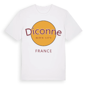 Diconne cirkel t-shirt – ekologisk bomull t-shirt från Pinshirt