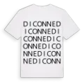 Diconne ordlek t-shirt