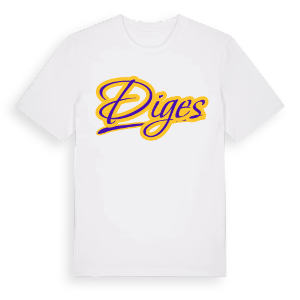 Diges baseball t-shirt – ekologisk bomull t-shirt från Pinshirt
