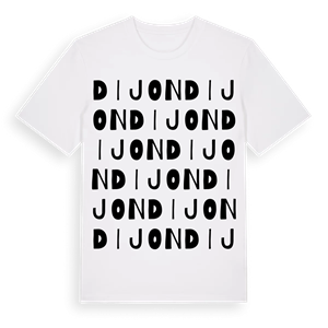 Dijon ordlek t-shirt – ekologisk bomull t-shirt från Pinshirt