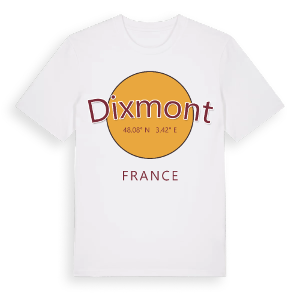 Dixmont cirkel t-shirt – ekologisk bomull t-shirt från Pinshirt