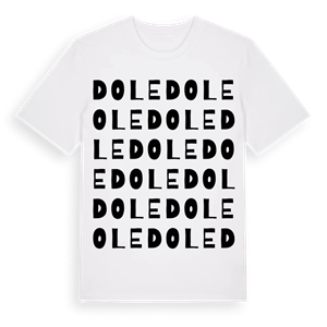 Dole ordlek t-shirt – ekologisk bomull t-shirt från Pinshirt