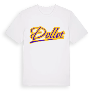 Dollot baseball t-shirt – ekologisk bomull t-shirt från Pinshirt