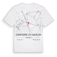 Dompierre-en-Morvan karta t-shirt