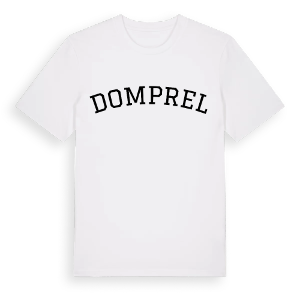 Domprel böjd t-shirt – ekologisk bomull t-shirt från Pinshirt
