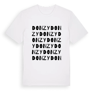 Donzy ordlek t-shirt – ekologisk bomull t-shirt från Pinshirt
