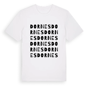 Dornes ordlek t-shirt – ekologisk bomull t-shirt från Pinshirt