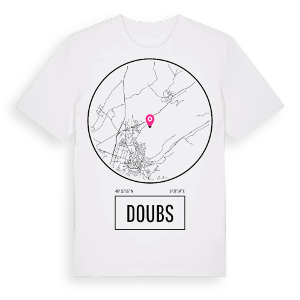 Doubs t-shirt – ekologisk bomull t-shirt från Pinshirt