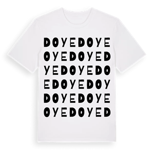 Doye ordlek t-shirt – ekologisk bomull t-shirt från Pinshirt