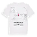 Dracy-le-Fort karta t-shirt