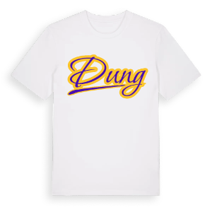 Dung baseball t-shirt – ekologisk bomull t-shirt från Pinshirt