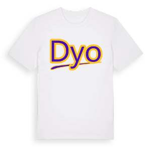 Dyo baseball t-shirt – ekologisk bomull t-shirt från Pinshirt