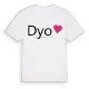 Dyo hjärta t-shirt