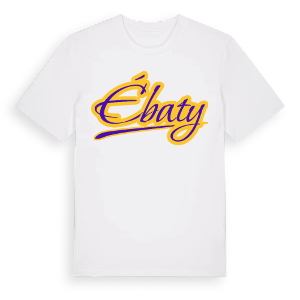 Ébaty baseball t-shirt – ekologisk bomull t-shirt från Pinshirt