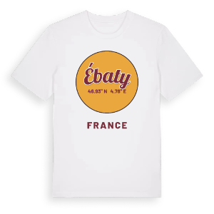 Ébaty cirkel t-shirt – ekologisk bomull t-shirt från Pinshirt