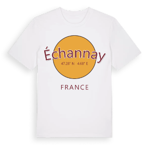 Échannay cirkel t-shirt – ekologisk bomull t-shirt från Pinshirt