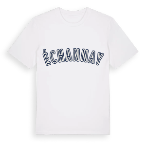 Échannay college t-shirt – ekologisk bomull t-shirt från Pinshirt