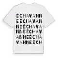 Échavanne ordlek t-shirt