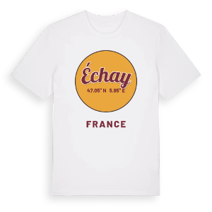 Échay cirkel t-shirt – ekologisk bomull t-shirt från Pinshirt