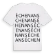 Échenans ordlek t-shirt
