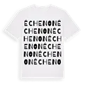 Échenon ordlek t-shirt