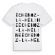 Échenoz-la-Méline ordlek t-shirt
