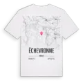 Échevronne karta t-shirt