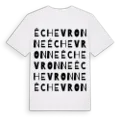Échevronne ordlek t-shirt