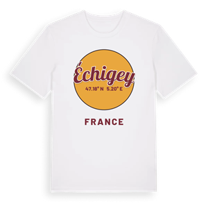 Échigey cirkel t-shirt – ekologisk bomull t-shirt från Pinshirt