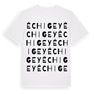 Échigey ordlek t-shirt – ekologisk bomull t-shirt från Pinshirt